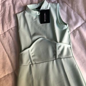 Mint cocktail dress